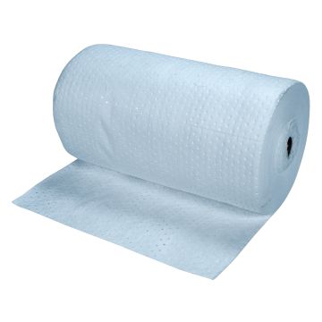 Premium Blue Bonded Sorbent Pads, Mediumweight, 150' L x 30" W, 40 gal. Absorbancy — Supply Solution