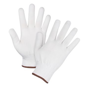Gants tricotés sans couture, polyester, jauge 15, pour hommes