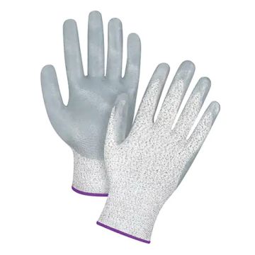 High-Performance Cut-Resistant Gloves,13 Gauge, Nitrile Coated, HPPE Shell, ANSI/ISEA 105 Level 4/EN 388 Level 5 — Supply Sol