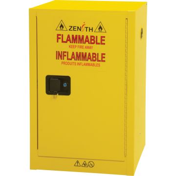 Flammable Aerosol Storage Cabinet, 12 Gallon, 1 Door