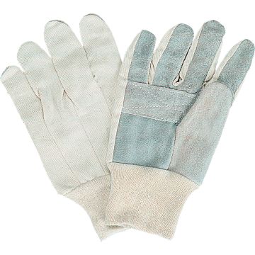 Standard-Duty Split Cowhide Work Gloves, Large
