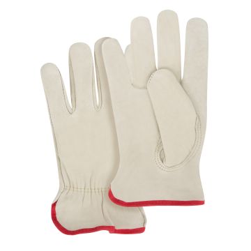 Gants de Conducteur en Cuir de Vachette Fleur - Coupe Ajustée TP