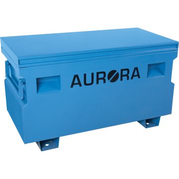 48" Heavy-Duty Steel Jobsite Tool Box, Blue
