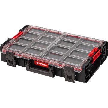 Arx X-Large Organizer with Multilayer Foam, 23" x 15.2" x 5", Black — Colour: Black, Overall Depth: 23", Overall Width: 15-1/