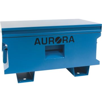 33" Steel Jobsite Tool Box, Blue, UV Powder Coat