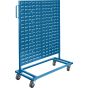 Mobile Bin Rack, Single-Sided, 36" W x 16" D x 46-1/2" H