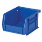 Blue Stack & Hang Bin - 4-1/8" W x 3" H x 5-3/8" D