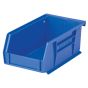 Stack & Hang Storage Bin, 4-1/8" W x 3" H x 7-3/8" D, Blue