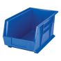 Stack & Hang Storage Bin, 8.25"W x 7"H x 14.75"D, Blue