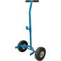 Cylinder Cart, 600 lbs, Flat-Free Wheels, 15.5" x 14.25" Base