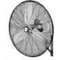 30" Industrial 2-Speed Non-Oscillating Wall Fan