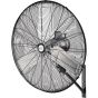 30" Industrial Oscillating Wall Fan, 2-Speed, All-Metal