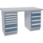 Industrial Workbench, 60" W x 36" D, 2500 lbs Capacity