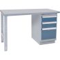 Industrial Workbench, 60" D x 24" W, 1000 lbs Capacity