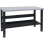 Établi industriel robuste, 72" L x 36" P, capacité de 1000 lb