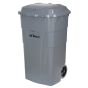 65 US Gal. Polyethylene Roll-Out Garbage Bin with Wheels