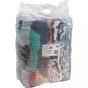 25 lbs Recycled Cotton Mixed Colours Wiping Rags