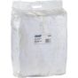 White Fleece Wiper Rags, 20 lbs Bulk Pack