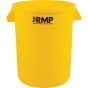 Poubelle jaune en polyéthylène, 20 gal US