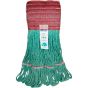 Antimicrobial Wide-Band Loop Mop Head, Cotton/Rayon/Synthetic