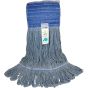 Antimicrobial Wide-Band Loop Mop Head, Cotton/Rayon/Synthetic