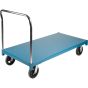 Heavy-Duty Platform Truck, 60" x 30", 2000 lbs, Rubber Casters