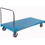 Heavy-Duty Platform Truck, 72" x 36", 2000 lbs, Rubber Casters