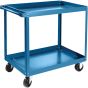 2-Tier Steel Shelf Cart, 24" W x 36" D, 900 lbs Capacity