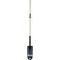 Heavy-Duty Drain Spade, 12-Gauge Carbon Steel, 16" x 6" Blade