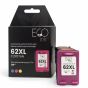 Remanufactured HP 62XL Color Ink Cartridge C2P07AN