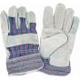 Standard-Duty Split Cowhide Patch Palm Fitter Gloves