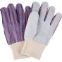 Standard-Duty Split Cowhide Work Gloves, Large
