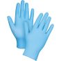 Nitrile Examination Gloves, 4.5-mil, Powdered, Blue - X-Small