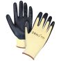 Aramid 13-Gauge Cut-Resistant Gloves, Foam Nitrile Coated - Large