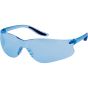 Z500 Series Safety Glasses, Blue Anti-Scratch Lens