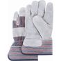 Premium Split Cowhide Fitter Gloves, Cotton Lined Palm