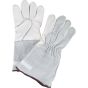 Standard-Duty Goat Grain Palm Work Gloves with Snug Wrist
