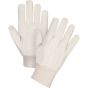 12 oz. Cotton Canvas Knit Wrist Gloves, Large