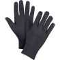 Brown Poly/Cotton Jersey Gloves, Large, Unlined, Knit Wrist