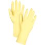 Canary Yellow Latex Chemical-Resistant Gloves, 18-mil, 12" L, X-Large