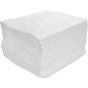 Tampons absorbants en polypropylène soufflé-fondu, seulement pour l'huile, 15" x 17", 30 gal