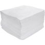 Oil-Only Meltblown Polypropylene Absorbent Pads, 15" x 17", 25 Gal