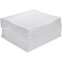 Oil-Only Meltblown Polypropylene Absorbent Pads, 15" x 18", 15 Gal