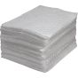 Premium Oil-Only Fine Fiber Absorbent Pads, 15" x 17", 30 Gal