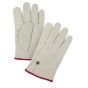Premium Winter-Lined Roper Gloves, Grain Cowhide, Fleece Lined