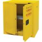 22 Gal Flammable Liquid Storage Cabinet, Self-Closing, 2-Door