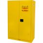 45 Gal Flammable Liquid Storage Cabinet, 18-Gauge Steel, 2-Door