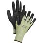 Cut-Resistant Gloves, 13 Gauge HPPE/RPET, PU Coated, ANSI A4 - Medium