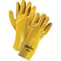 47-mil PVC Chemical-Resistant Gloves, Rough Finish, Size 9