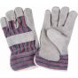 Split Cowhide Fitter Gloves, Cotton Lined, Safety Cuff